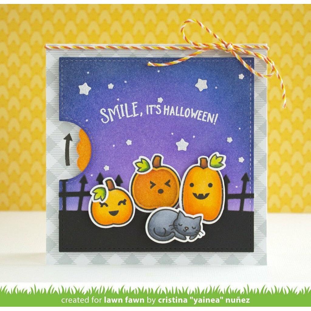 Lawn Fawn - Lawn Cuts - Spooky Fence Border-ScrapbookPal