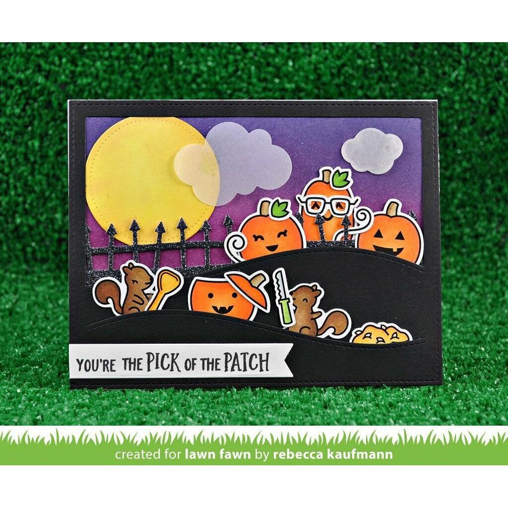 Lawn Fawn - Lawn Cuts - Spooky Fence Border-ScrapbookPal