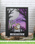 Lawn Fawn - Lawn Cuts - Spooky Forest Backdrop-ScrapbookPal