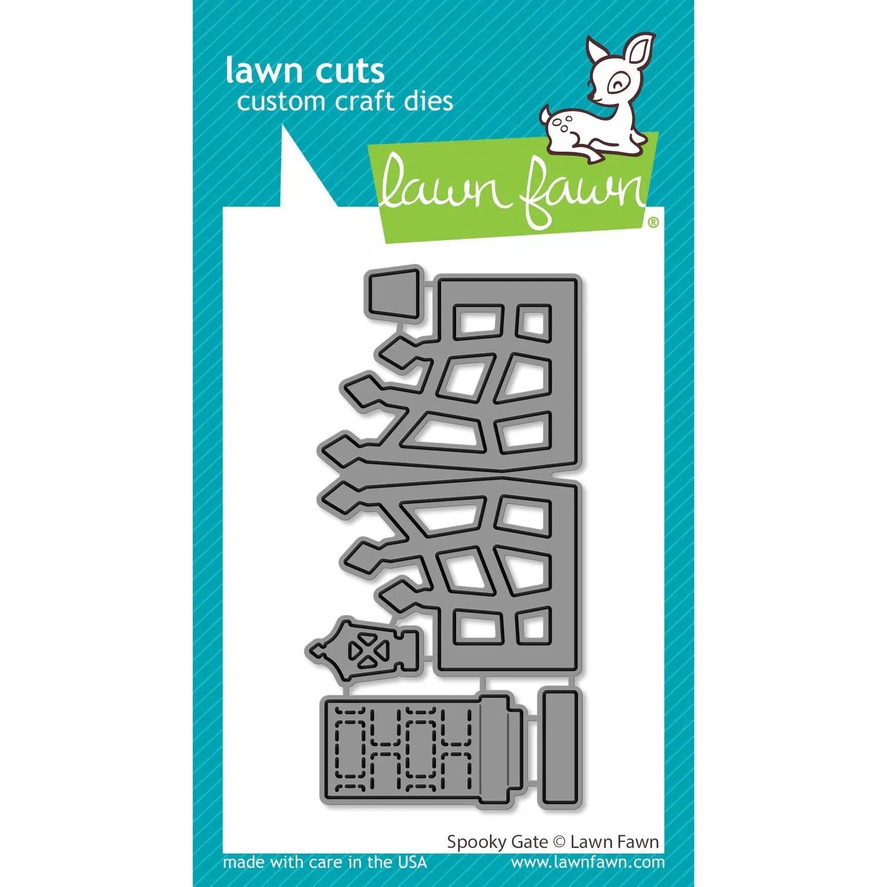 Lawn Fawn - Lawn Cuts - Spooky Gate-ScrapbookPal