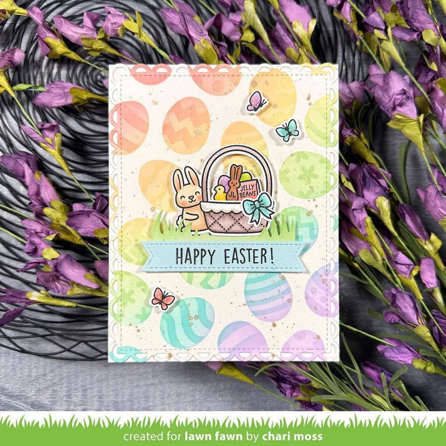 Lawn Fawn - Lawn Cuts - Spring Basket-ScrapbookPal