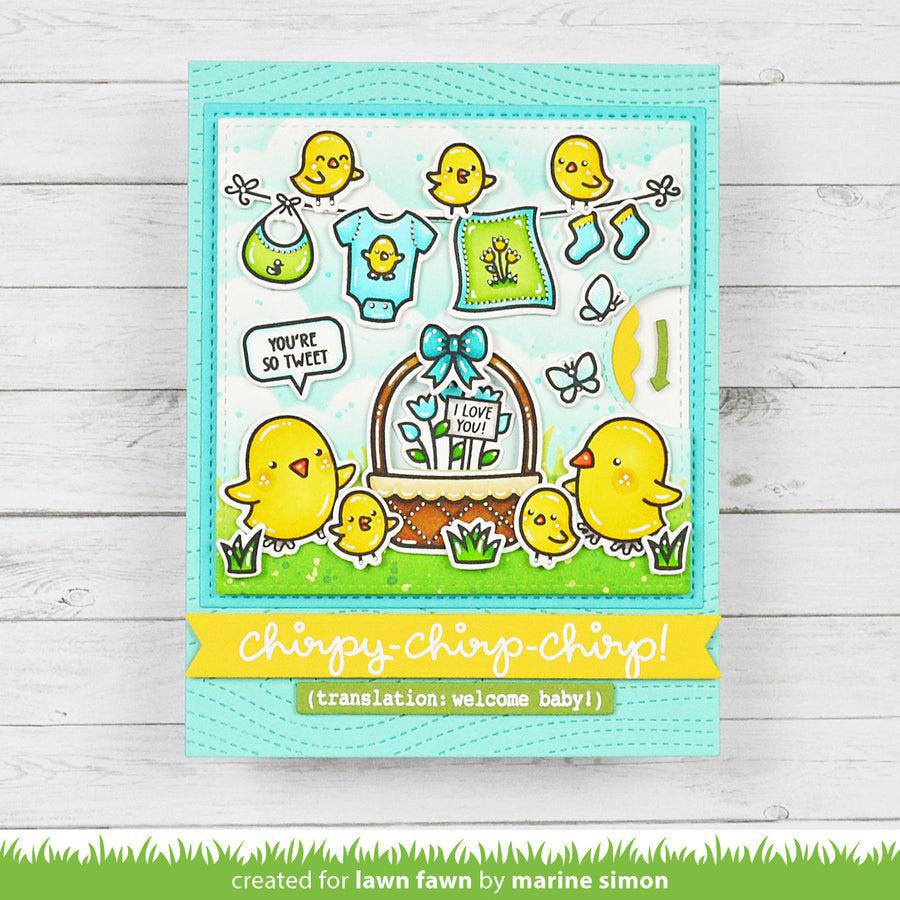 Lawn Fawn - Lawn Cuts - Spring Basket-ScrapbookPal