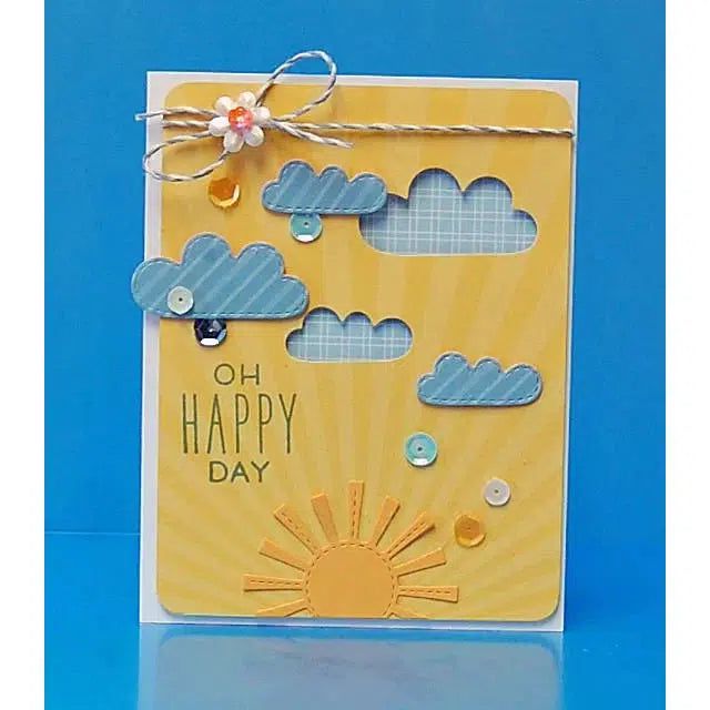 Lawn Fawn - Lawn Cuts - Spring Showers-ScrapbookPal