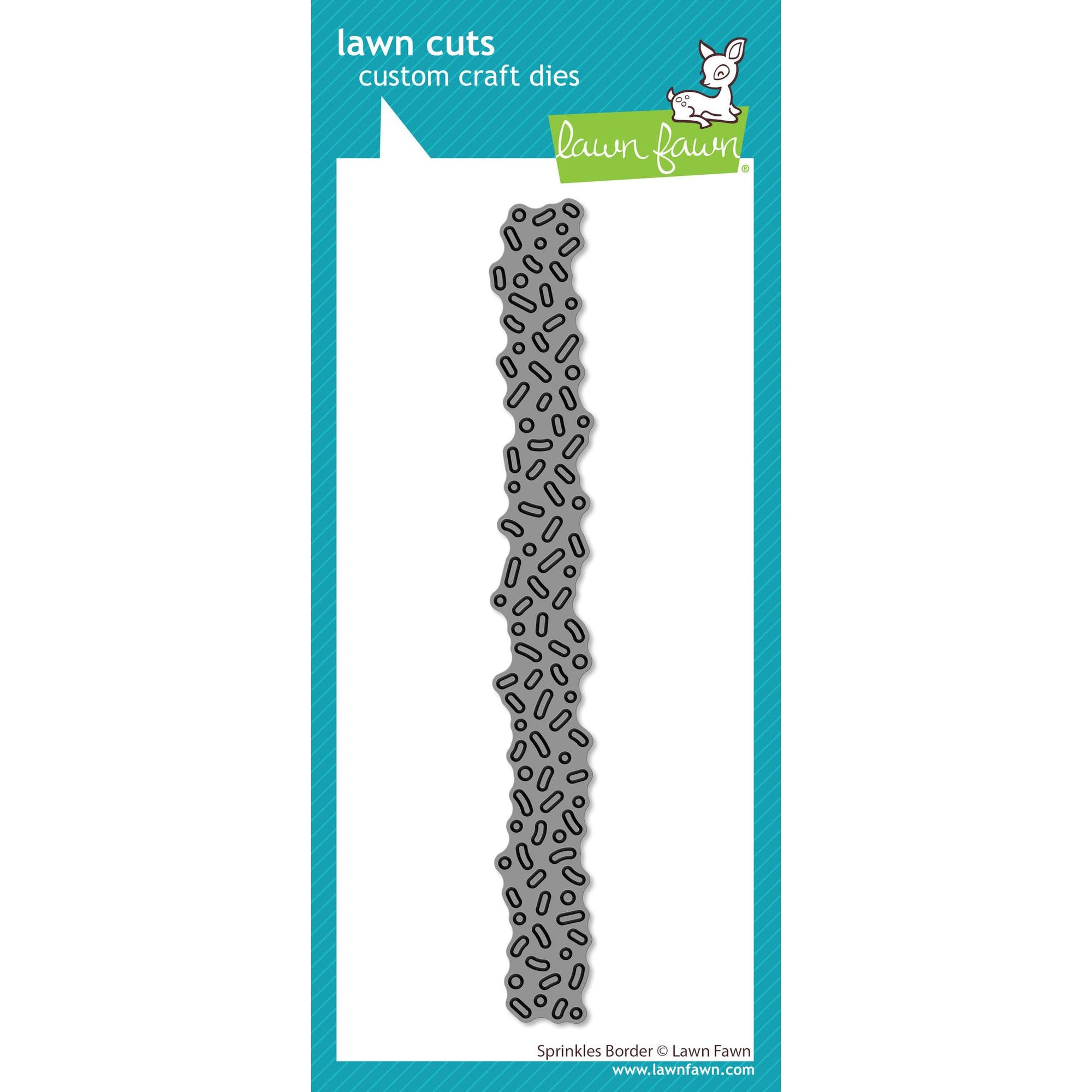 Lawn Fawn - Lawn Cuts - Sprinkles Border-ScrapbookPal