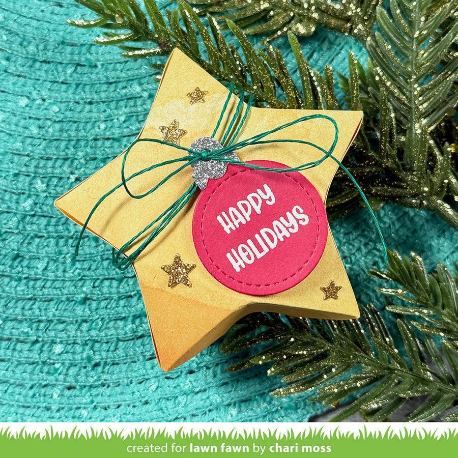 Lawn Fawn - Lawn Cuts - Star Treat Box-ScrapbookPal