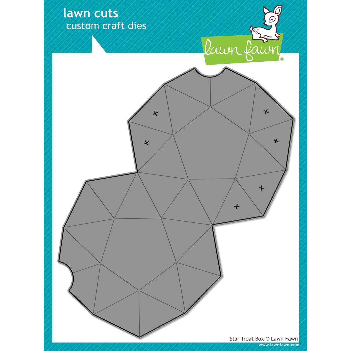 Lawn Fawn - Lawn Cuts - Star Treat Box-ScrapbookPal
