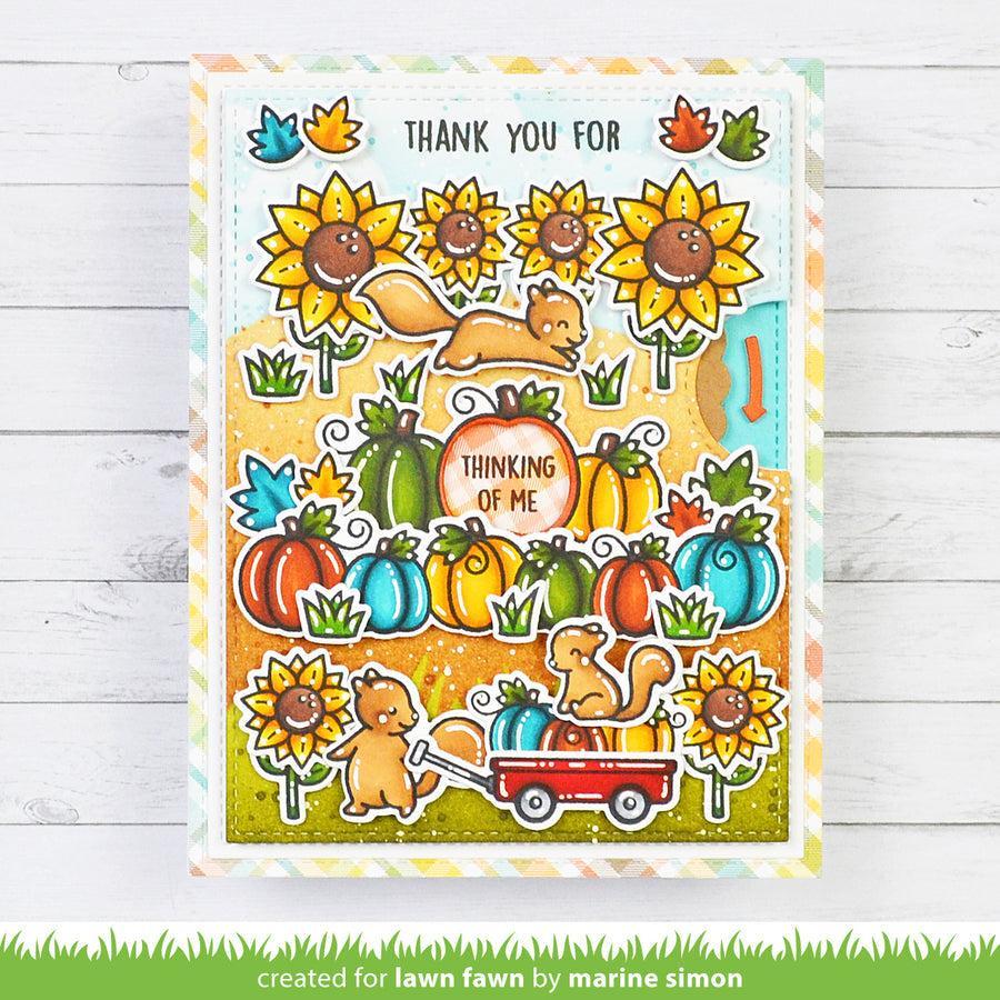 Lawn Fawn - Lawn Cuts + Stencil - Reveal Wheel Pick of the Patch Drop-Down-ScrapbookPal