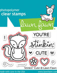 Lawn Fawn - Lawn Cuts - Stinkin' Cute-ScrapbookPal