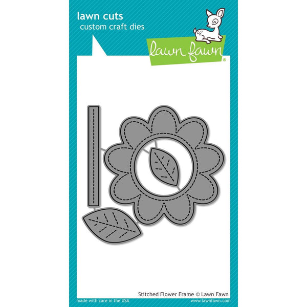 Lawn Fawn - Lawn Cuts - Stitched Flower Frame – ScrapbookPal