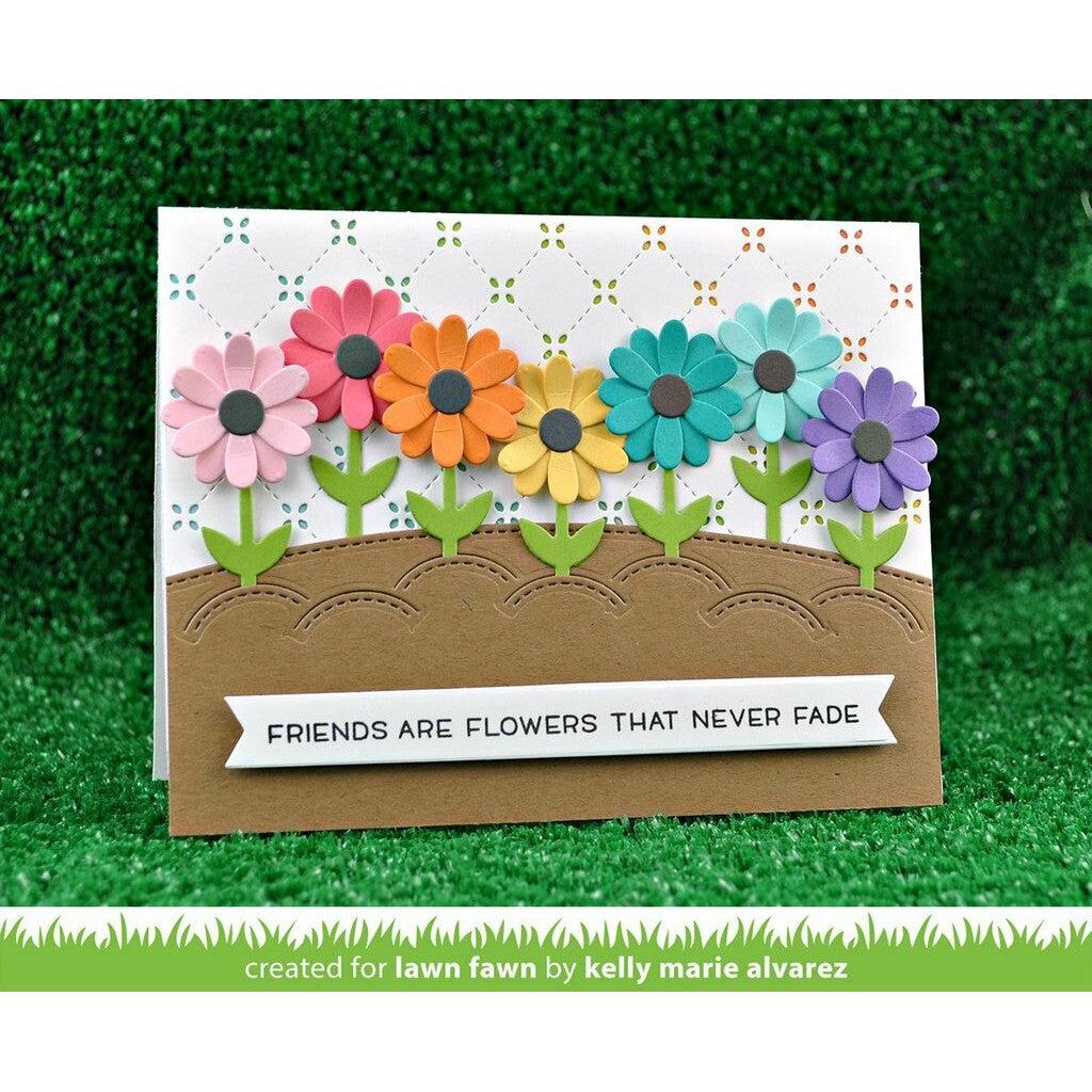 Lawn Fawn - Lawn Cuts - Stitched Garden Border-ScrapbookPal