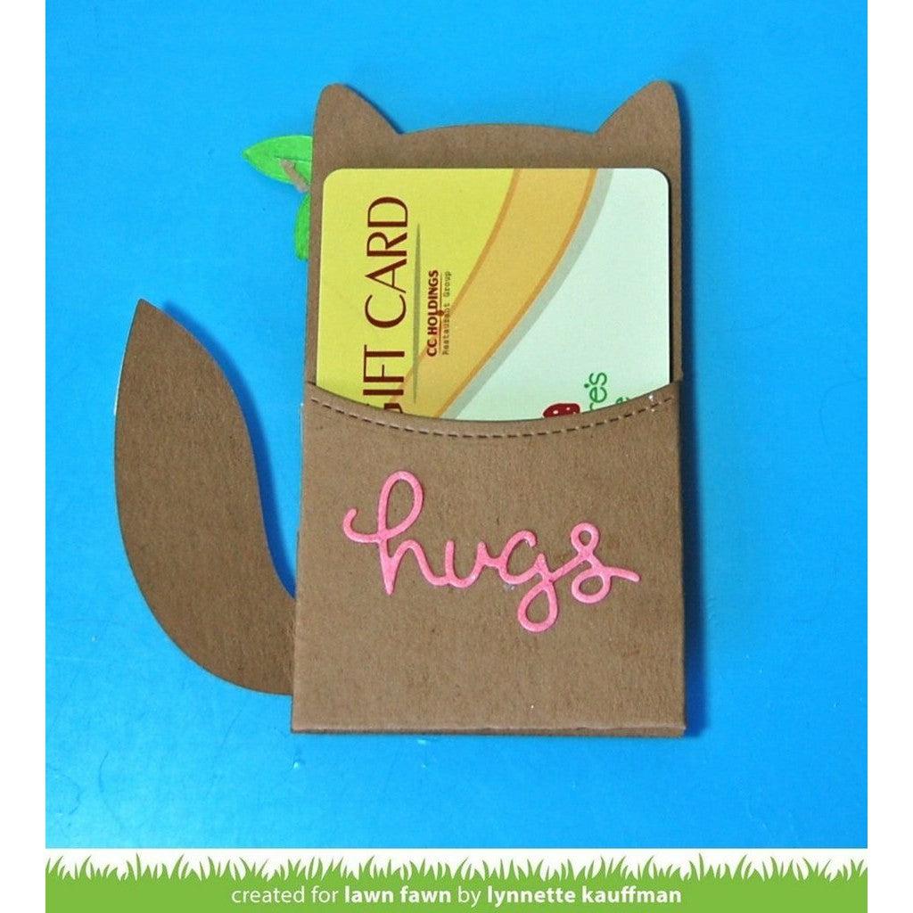 Lawn Fawn - Lawn Cuts - Stitched Gift Card Pocket-ScrapbookPal