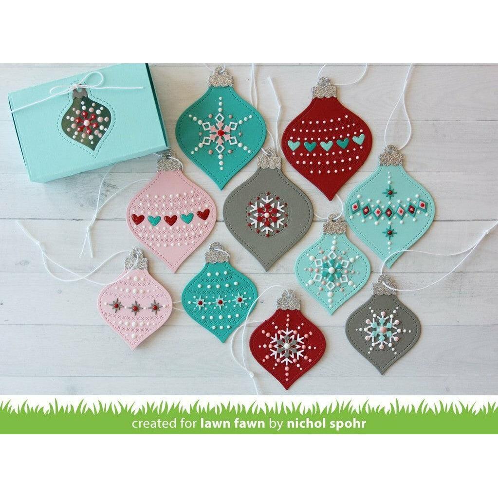 Lawn Fawn - Lawn Cuts - Stitched Ornaments-ScrapbookPal