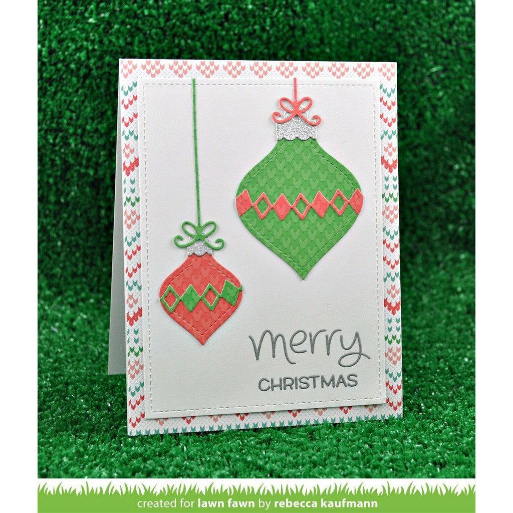 Lawn Fawn - Lawn Cuts - Stitched Ornaments-ScrapbookPal