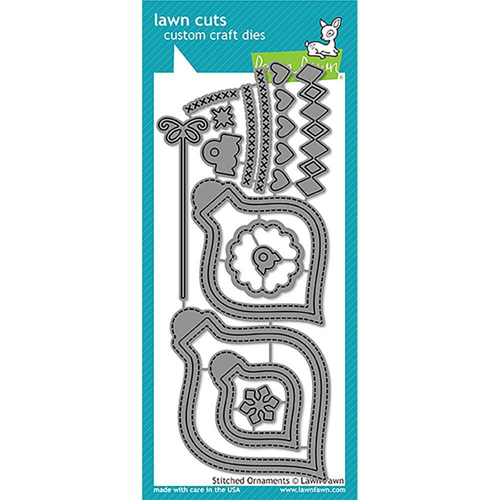 Lawn Fawn - Lawn Cuts - Stitched Ornaments-ScrapbookPal