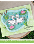 Lawn Fawn - Lawn Cuts - Stitched Pond Frame-ScrapbookPal