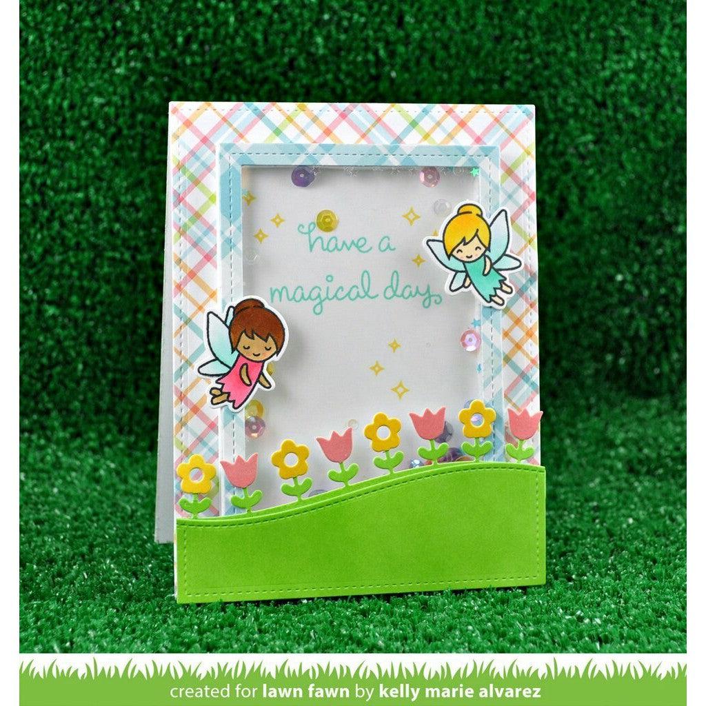 Lawn Fawn - Lawn Cuts - Stitched Rectangle Frames-ScrapbookPal