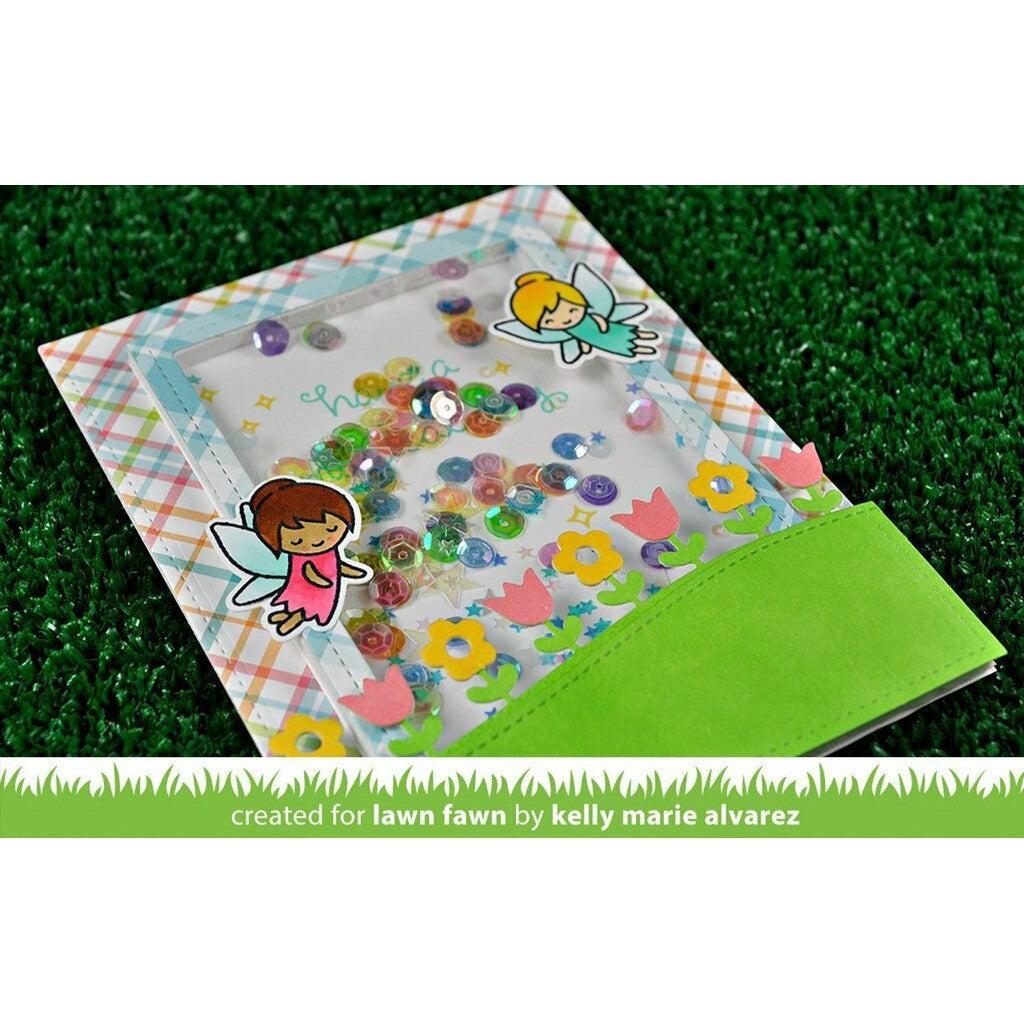 Lawn Fawn - Lawn Cuts - Stitched Rectangle Frames-ScrapbookPal