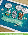 Lawn Fawn - Lawn Cuts - Stitched Snowflake Backdrop-ScrapbookPal