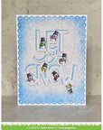 Lawn Fawn - Lawn Cuts - Stitched Snowflake Backdrop-ScrapbookPal