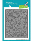 Lawn Fawn - Lawn Cuts - Stitched Snowflake Backdrop-ScrapbookPal