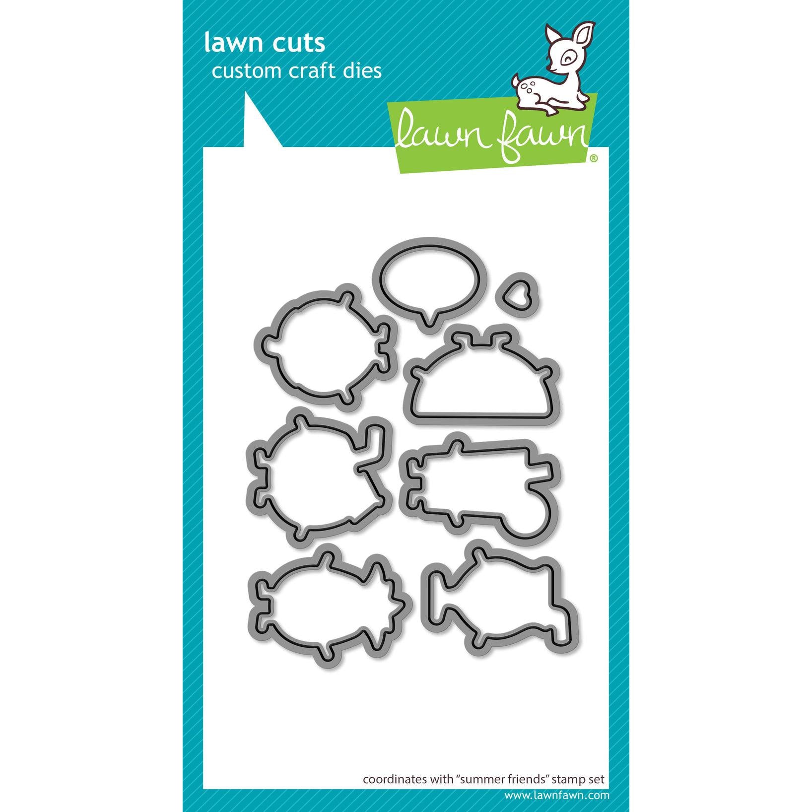 Lawn Fawn - Lawn Cuts - Summer Friends – ScrapbookPal