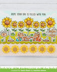 Lawn Fawn - Lawn Cuts - Sunflower Border-ScrapbookPal