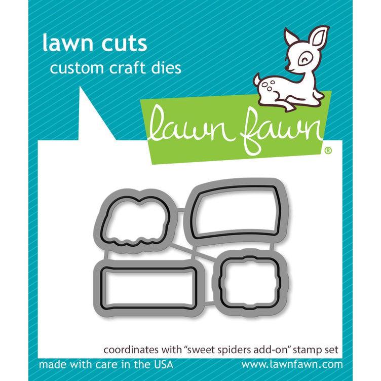 Lawn Fawn - Lawn Cuts - Sweet Spiders Add-On-ScrapbookPal