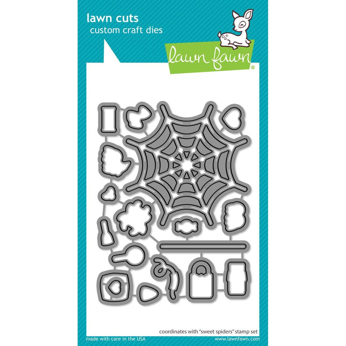 Lawn Fawn - Lawn Cuts - Sweet Spiders-ScrapbookPal