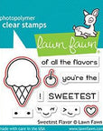 Lawn Fawn - Lawn Cuts - Sweetest Flavor-ScrapbookPal