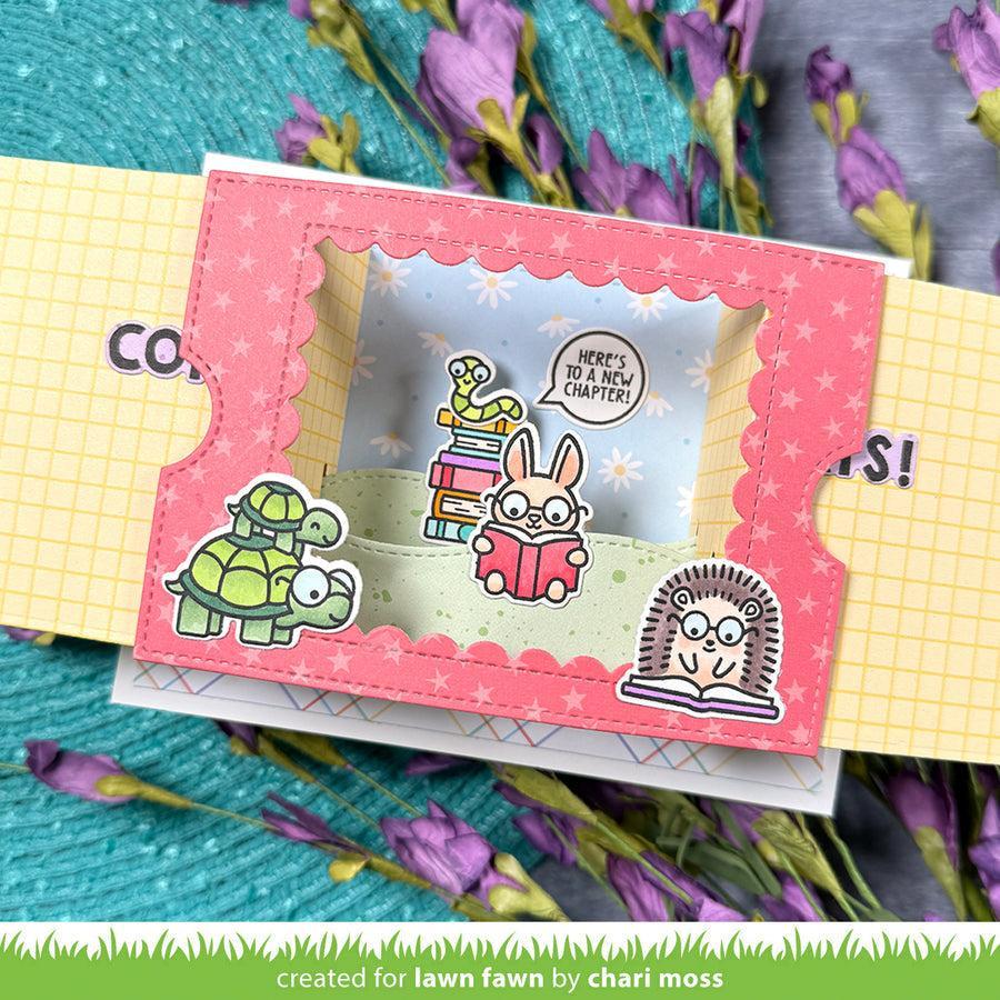 Lawn Fawn - Lawn Cuts - Ta-Da! Diorama! Scalloped Window Add-On-ScrapbookPal