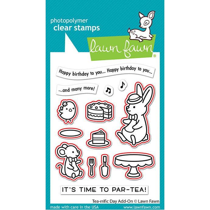 Lawn Fawn - Lawn Cuts - Tea-Rrific Day Add-On-ScrapbookPal