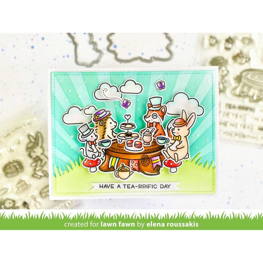 Lawn Fawn - Lawn Cuts - Tea-Rrific Day Add-On-ScrapbookPal