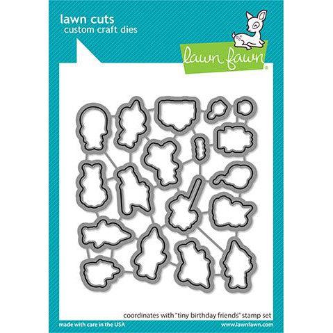 Lawn Fawn - Lawn Cuts - Tiny Birthday Friends-ScrapbookPal