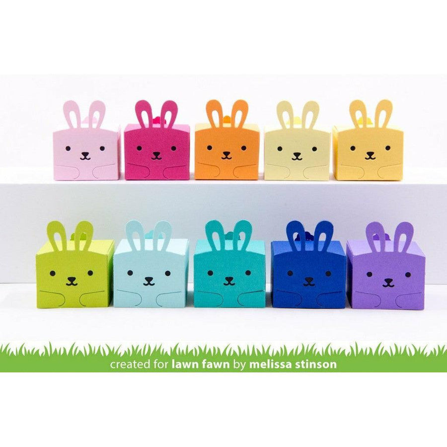 Lawn Fawn - Lawn Cuts - Tiny Gift Box Bunny Add-On-ScrapbookPal