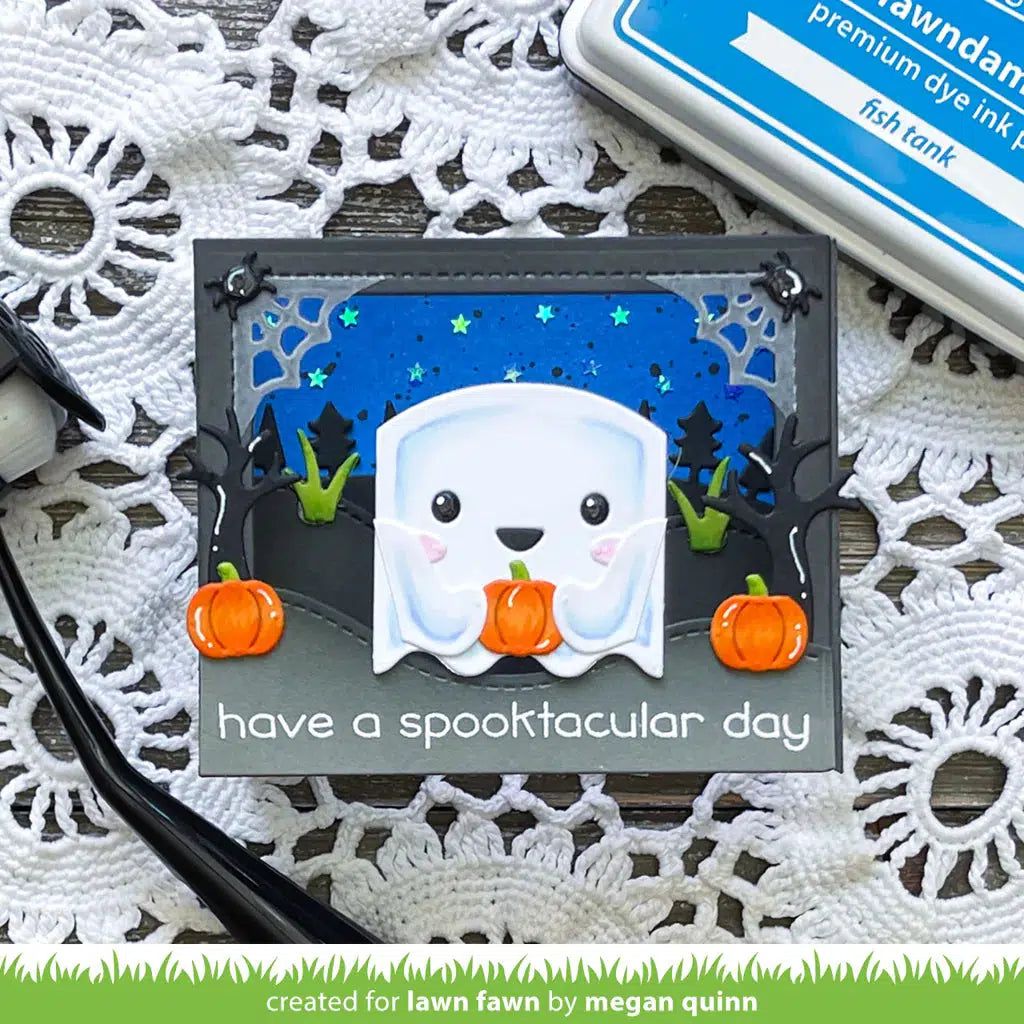 Lawn Fawn - Lawn Cuts - Tiny Gift Box Ghost Add-On-ScrapbookPal