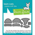 Lawn Fawn - Lawn Cuts - Tiny Gift Box Holiday Hats Add-On-ScrapbookPal