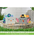 Lawn Fawn - Lawn Cuts - Tiny Gift Box Peacock and Turkey Add-On-ScrapbookPal