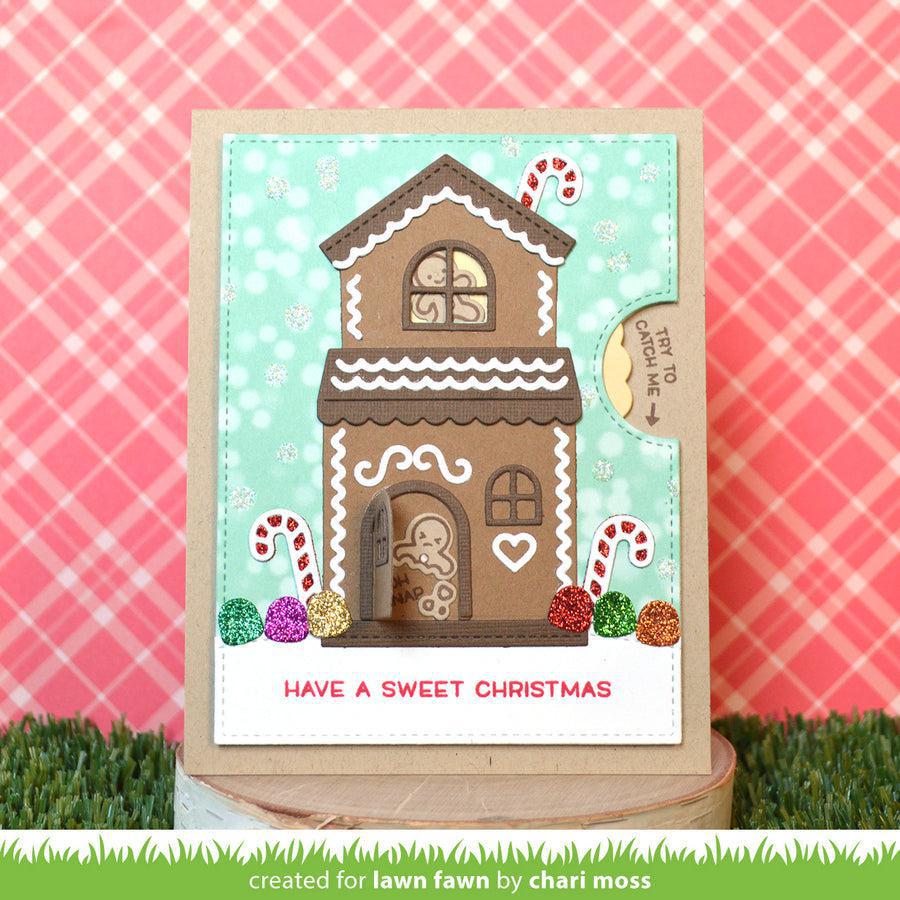 Lawn Fawn - Lawn Cuts - Tiny Gingerbread-ScrapbookPal