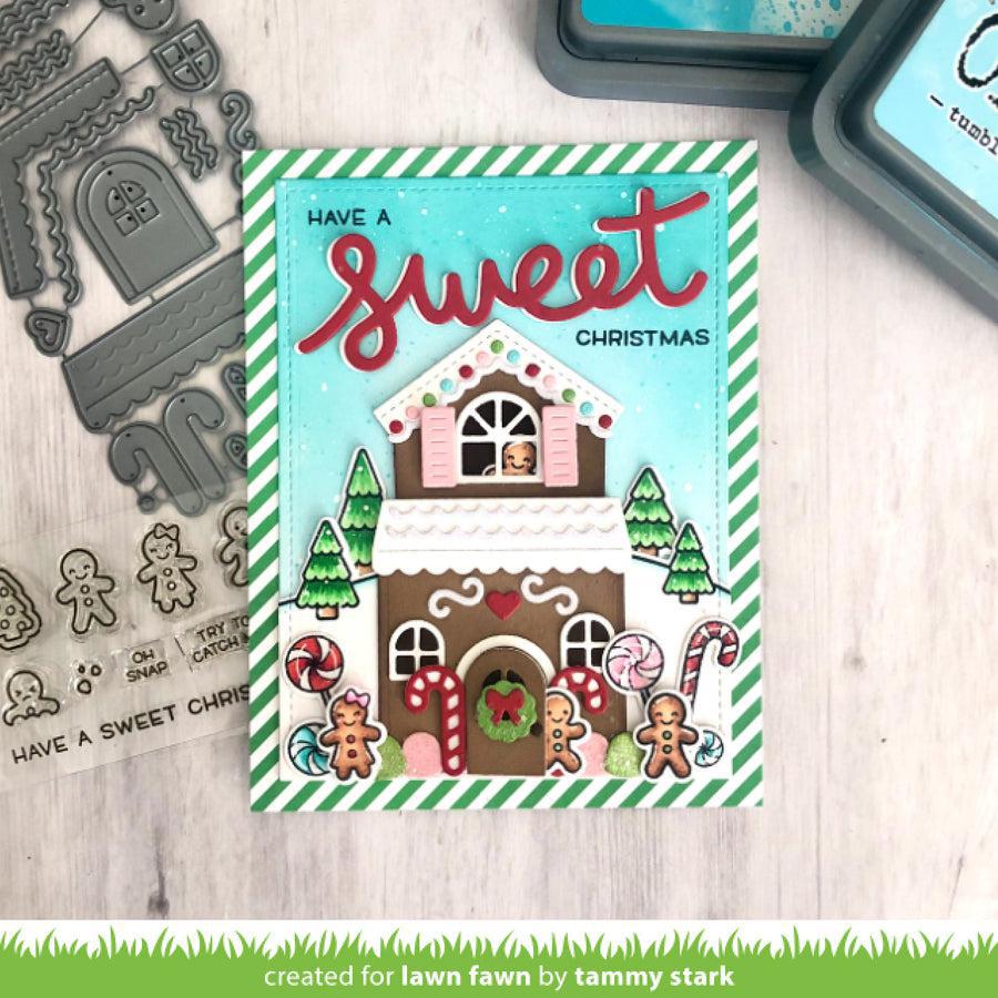 Lawn Fawn - Lawn Cuts - Tiny Gingerbread-ScrapbookPal