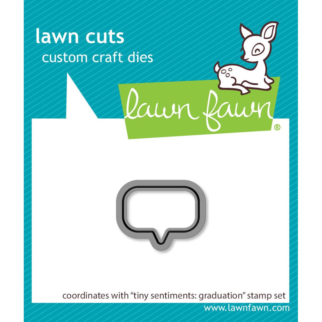 Lawn Fawn - Lawn Cuts - Tiny Sentiments: Graduation-ScrapbookPal