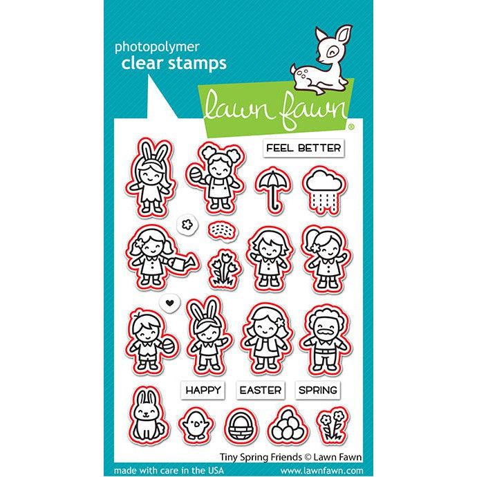 Lawn Fawn - Lawn Cuts - Tiny Spring Friends-ScrapbookPal