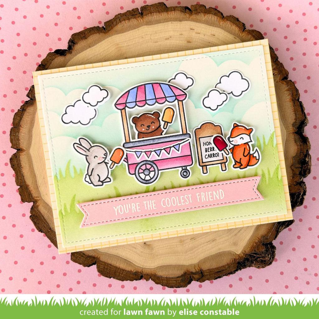 Lawn Fawn - Lawn Cuts - Treat Cart-ScrapbookPal