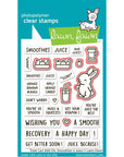 Lawn Fawn - Lawn Cuts - Treat Cart Add-On: Smoothies 'N Juice-ScrapbookPal