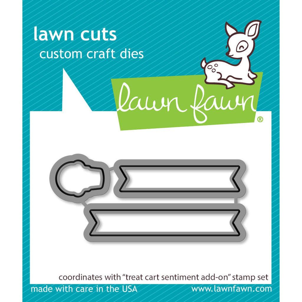 Lawn Fawn - Lawn Cuts - Treat Cart Sentiment Add-On-ScrapbookPal