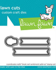 Lawn Fawn - Lawn Cuts - Treat Cart Sentiment Add-On-ScrapbookPal