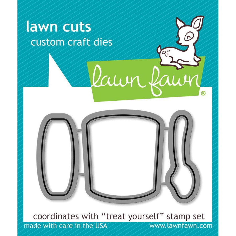 Lawn Fawn - Lawn Cuts - Treat Yourself-ScrapbookPal