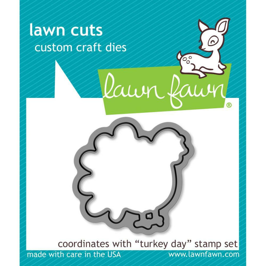 Lawn Fawn - Lawn Cuts - Turkey Day-ScrapbookPal