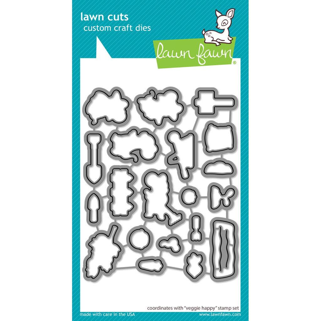 Lawn Fawn - Lawn Cuts - Veggie Happy-ScrapbookPal