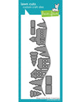Lawn Fawn - Lawn Cuts - Village Hillside Border-ScrapbookPal
