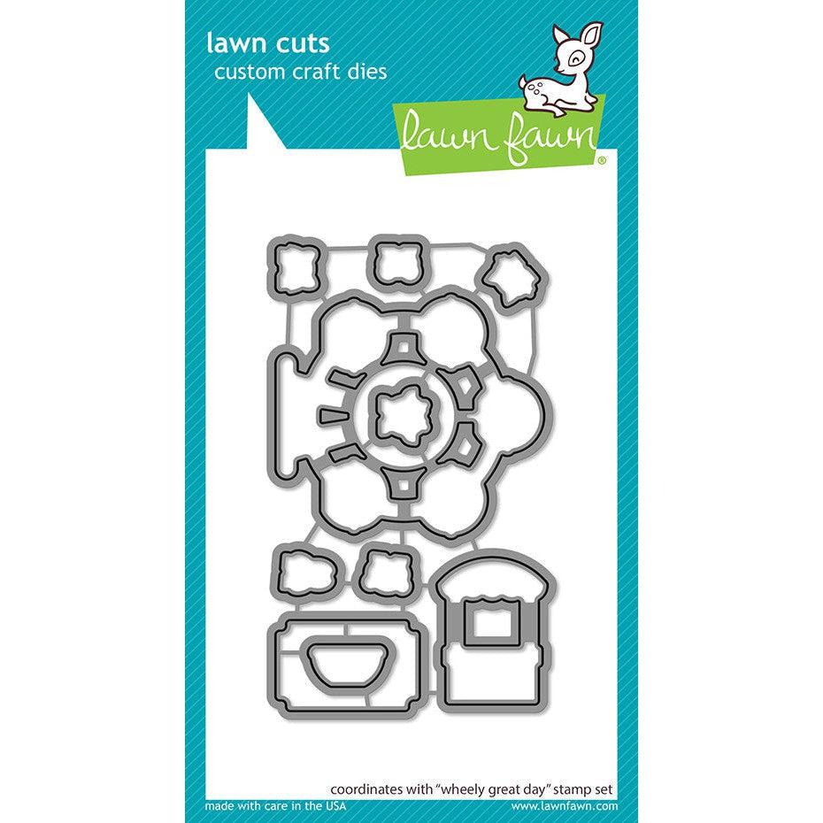 Lawn Fawn - Lawn Cuts - Wheely Great Day-ScrapbookPal